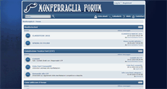 Desktop Screenshot of forum.monferraglia.it